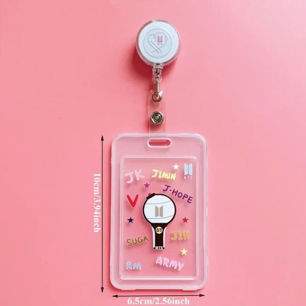 Indtrækkelig Kortholder ID Business Case BTS BLACKPINK IC