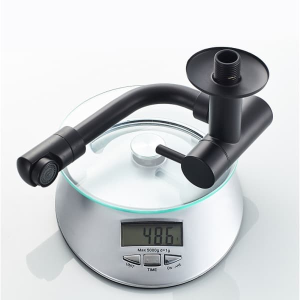 IC Kranar, Enkel Kallkran Mopp Swimming Pool Roterande kranar Tjock Koppar Vattenkran/27Cm