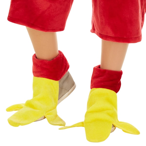 Julens färgglada papegojdräkt för fest MultiColor l