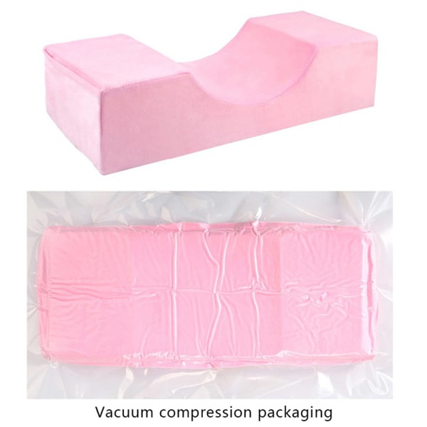 Fransförlängningskudde för ögonfransförlängning Nackkudde Rosa