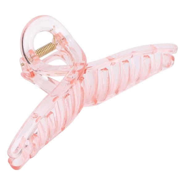 Mote Hårklemme for Kvinner Enkel Elegant Stylingtilbehør Rosa