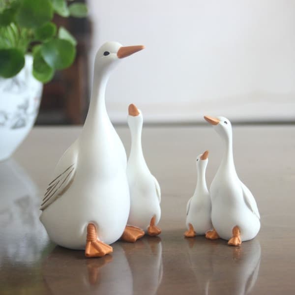 IC Resin And Figurines Miniatyr Fe Trädgårdsdekoration Utomhus L
