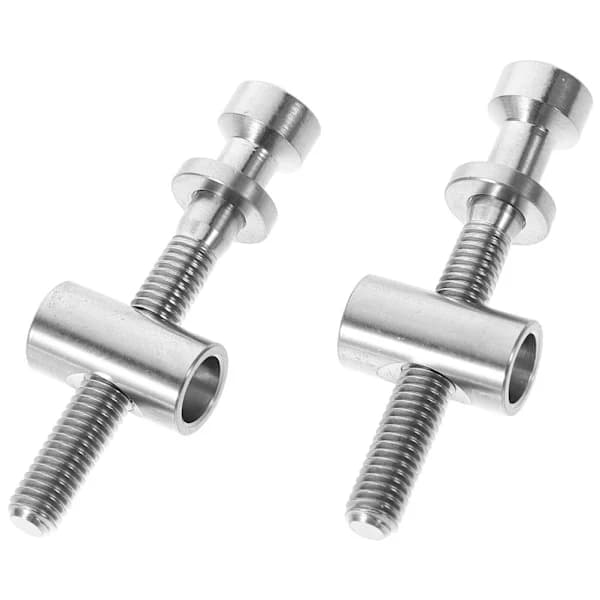 2 pcs Bicycle Seatpost Bolts - Titanium Screws for Stable Seatpost Clamp 2x 2x