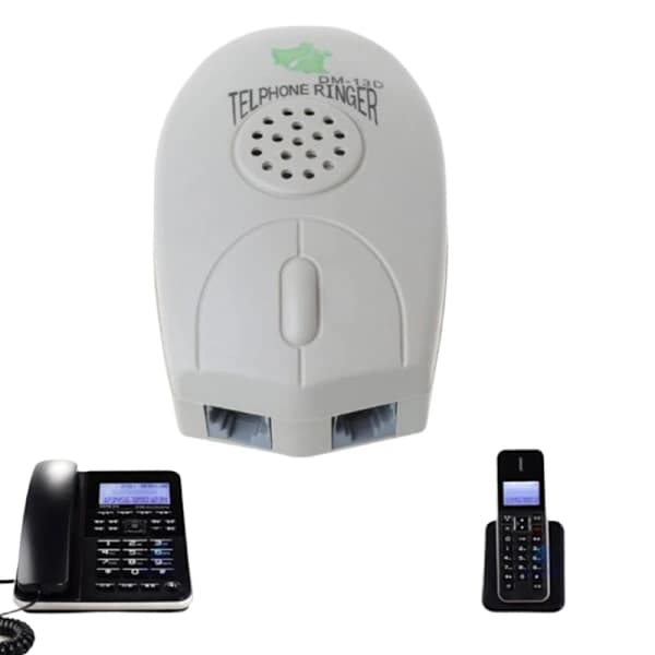Kompatibel forstærker Fastnettelefon Ringeklokke Ekstra Høj Telefonsignal