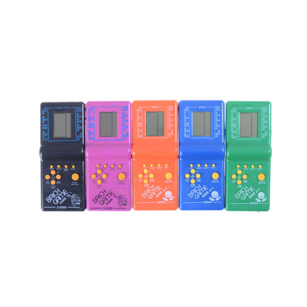 IC 1:a Bländande leksaker för barn Pedagogisk Tetris Brick Spelmaskin