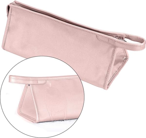 Necessär för Dyson hårfön/plattång - vattentät, dammtät, bärbar, rosa