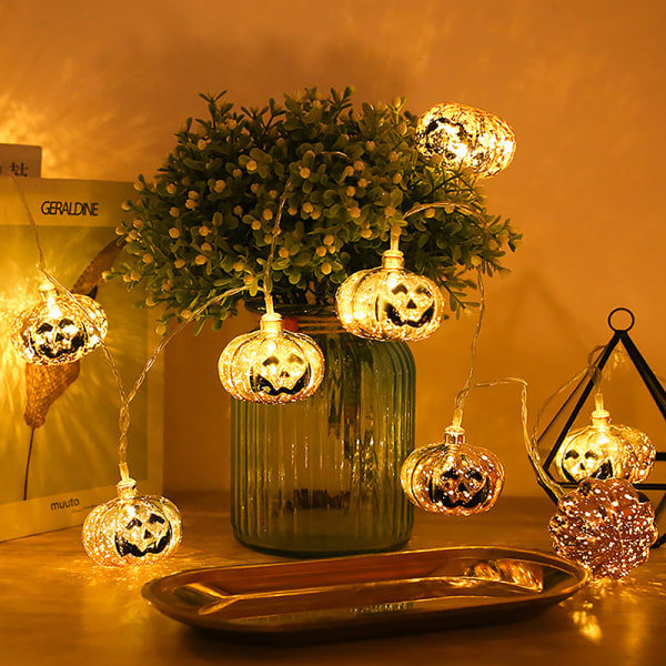 IC Halloween-lampor utomhus inomhus pumpa fladdermus spindel Halloween St B1