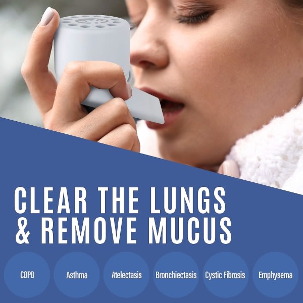 IC Lungexpansion och slemavlastningsanordning Pålitlig terapi hjälper luftvägarna