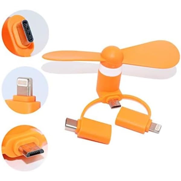 USB mini-ventilator USB-drevet fleksibel mini-køleventilator til bærbar computer