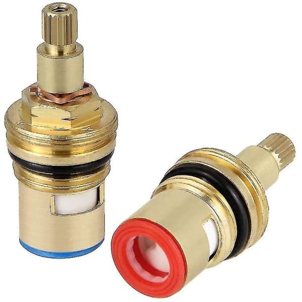 IC 2 stk Universal Erstatning Messing Keramisk Skiveventil Innsats