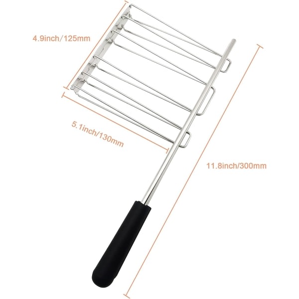 IC Smörgåsbur, kompatibel med Dualit 00499 smörgåsbur, rosta smörgåsar i brødrosten (2PACK)