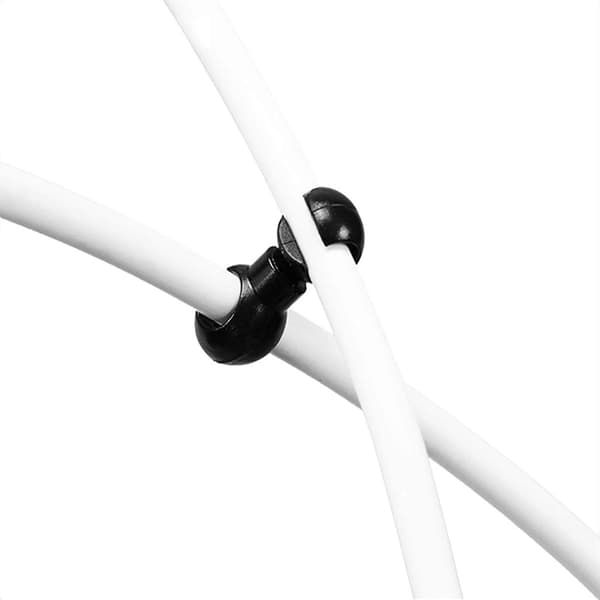 10 - stykker - Cykelbremsekabel - S - klemme - Cykeltilbehør - cykel - se - pæn - Fleksibel - 360 - Sort