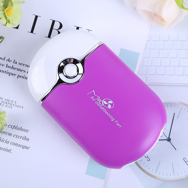 IC Mini USB-vifte for vippeforlengelse (lilla)