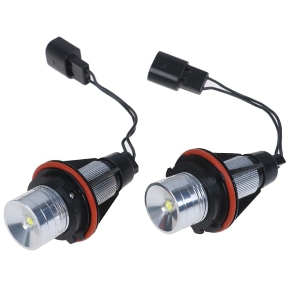 IC 2 stk LED Angel Eyes Markeringslamper til E39 E53 E60 E61 E63