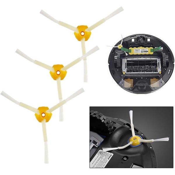 IC Reservdelar för borstbytessats som är kompatibla med iRobot Roomba Series 800 860 870 880 890 och 900 960 980