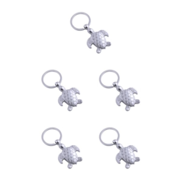 3/5 metal delikat og holdbar mode skildpadde nøglering til bred 5Set IC