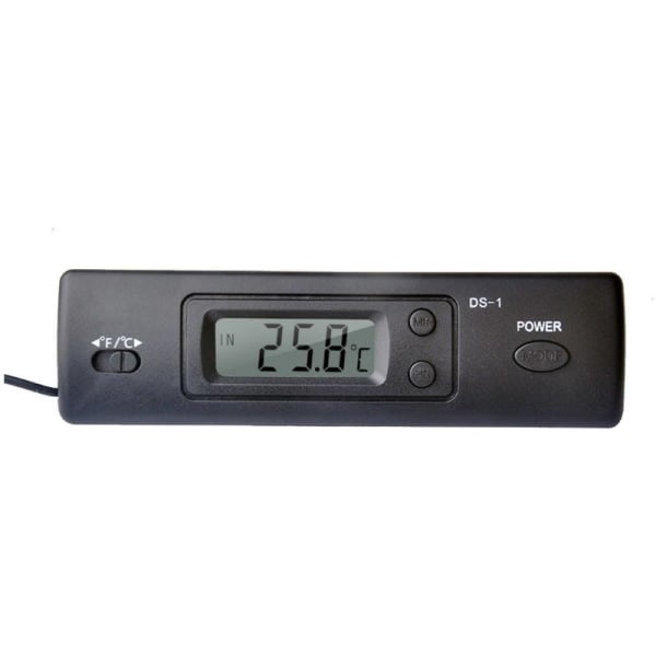 IC Mini digital elektronisk indbygget akvarietermometer Vandafvisende termometer