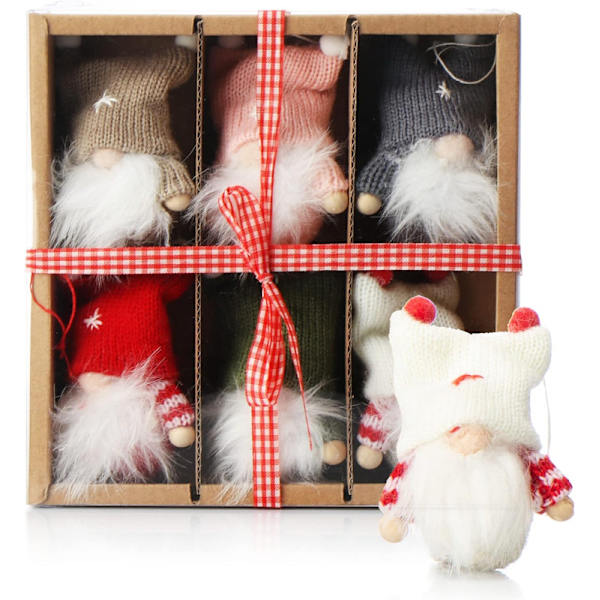 6x Premium Julgranssanta Hängande, Fortryllende Julgran