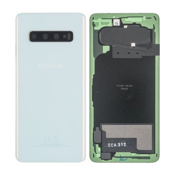 Samsung Galaxy S10 Baksida Original - Vit Vit