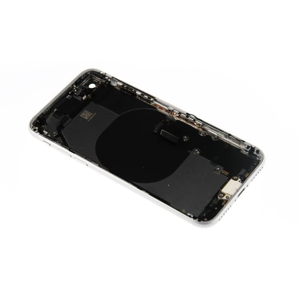 iPhone SE 2020 Baksida med Komplett Ram - Vit Vit