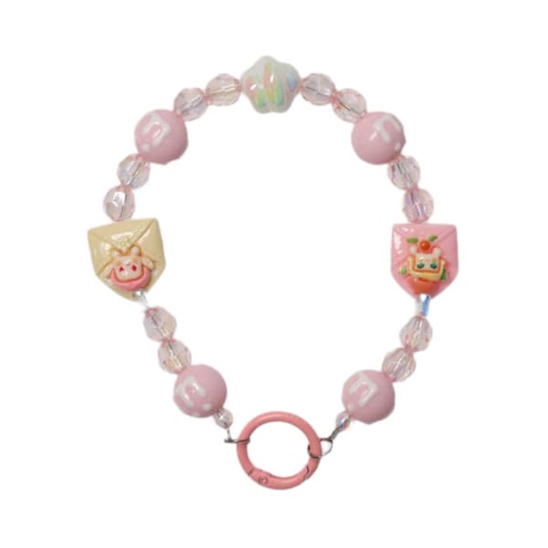 love letter pink chain