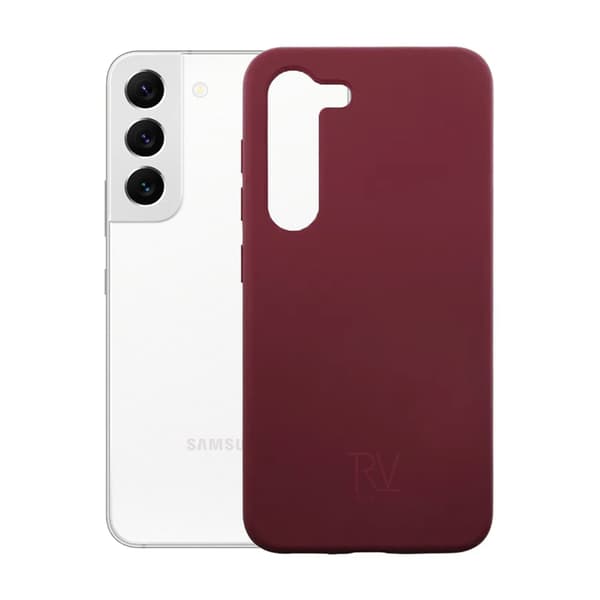 Samsung Galaxy S23 Silicone Case Rvelon - Red Röd