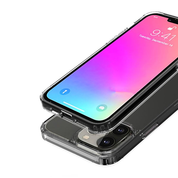 iPhone 12 Pro Max Case Shockproof Rvelon Transparent Transparent
