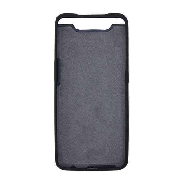 Samsung A80 Silicone Case - Black Svart