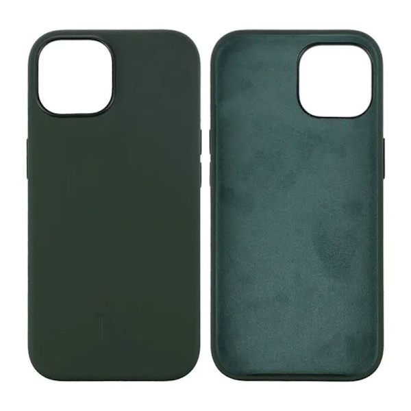 iPhone 15 Plus Mobilskal Silikon Rvelon - Grön