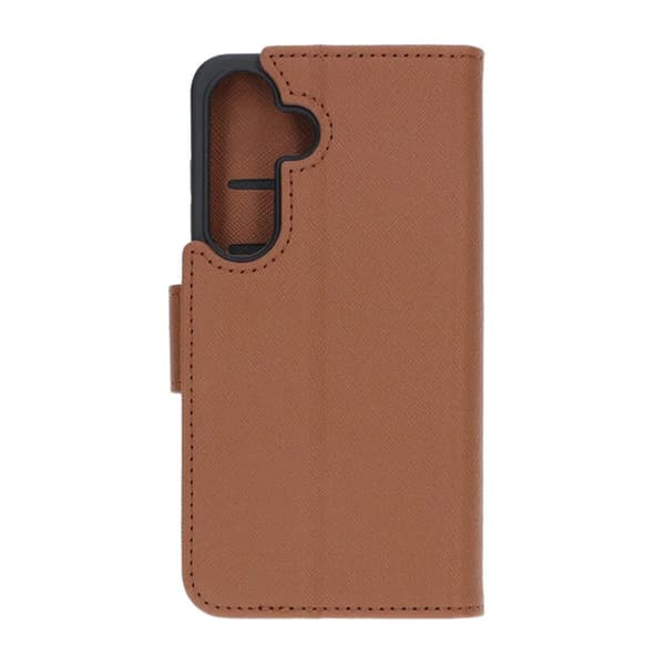 Samsung Galaxy S24 Plånboksfodral med Stativ - Brun