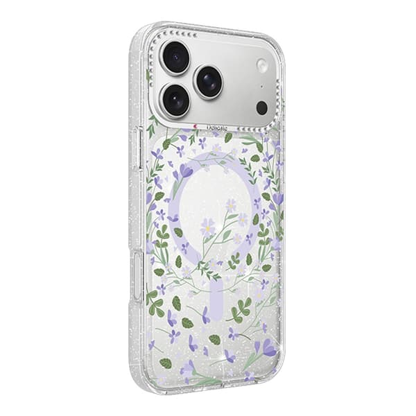 Flower Series MagSafe Case - iPhone 17 Pro Max Lavender Blooms Lavender