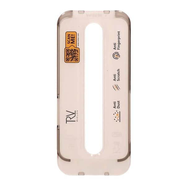 Rvelon Skärmskydd Heltäckande Privacy för iPhone 12 Pro Max - 20-pack med Monteringsram