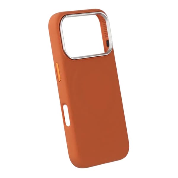 Mobilskal Silikon med Magsafe för iPhone 17 Pro - Orange Orange