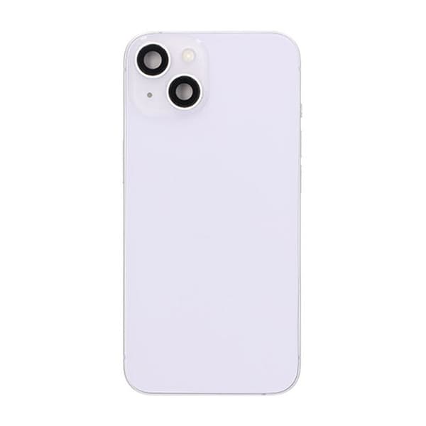 iPhone 14 Baksida med Komplett Ram - Lila Lila