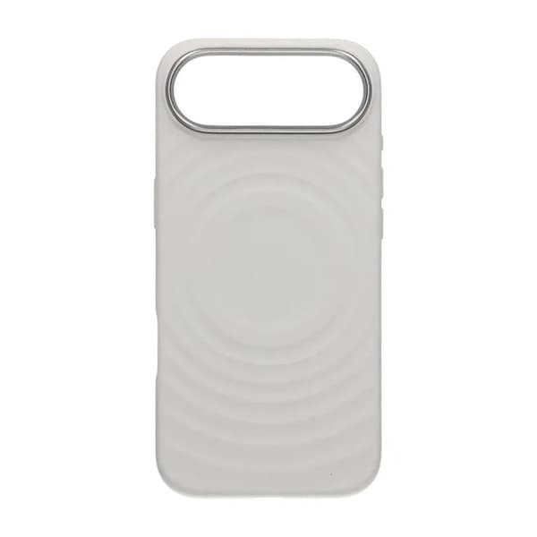 Mobilskal Silikon med Magsafe för iPhone Air - Vit Vit