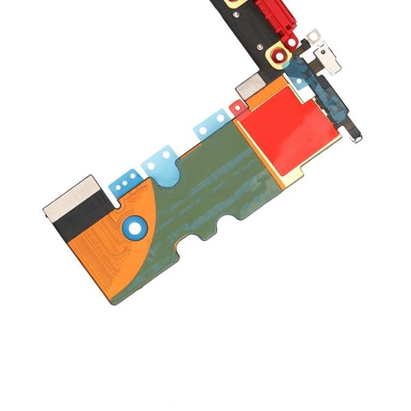 iPhone SE 2022 Laddkontakt med Flexkabel  - Röd Röd