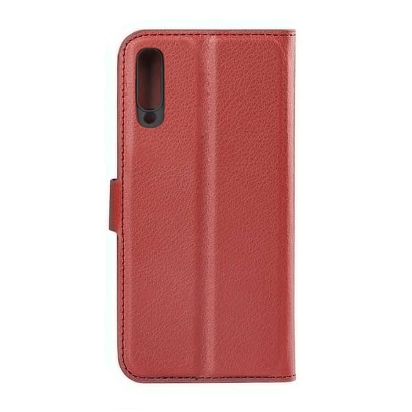 Samsung Galaxy A50s Plånboksfodral med Stativ - Brun Brun