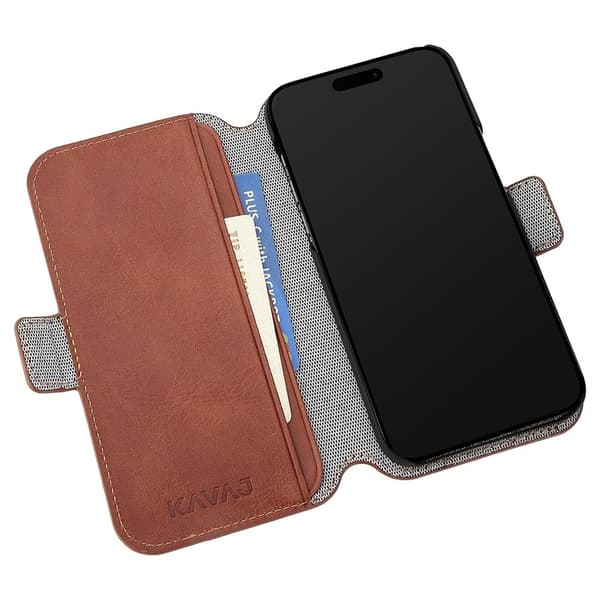 KAVAJ iPhone 14 Pro Max Fodral Phoenix Brun Brun