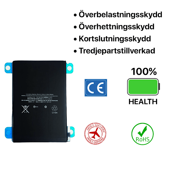 iPad Mini 4 Batteri Hög Kvalité