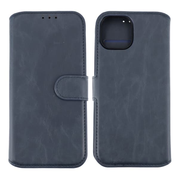 iPhone 15 Plånboksfodral Magnet Rvelon - Blå Blå