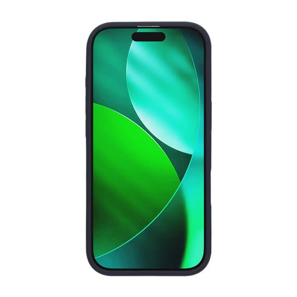 Mobile Case Silicone with Camera Metal Frame for iPhone 17 Pro - Blue Blå