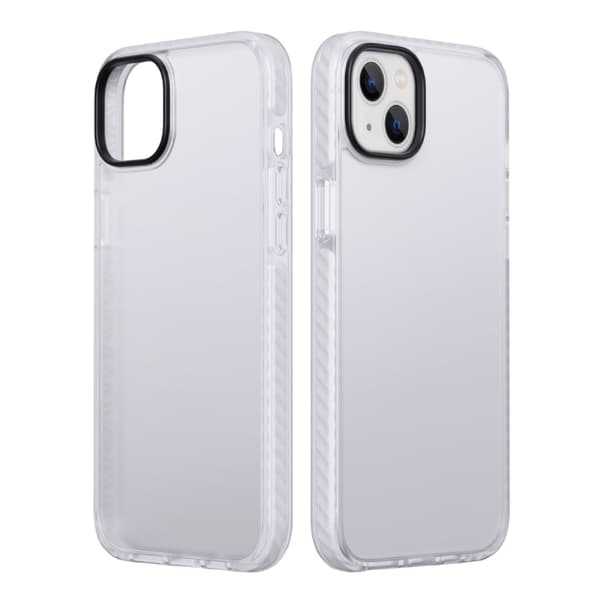 iPhone 14 Plus Shockproof TPU Phone Case - White Vit