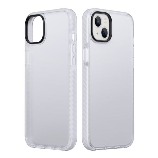 iPhone 14 Plus Stöttåligt TPU Mobilskal - Vit Vit