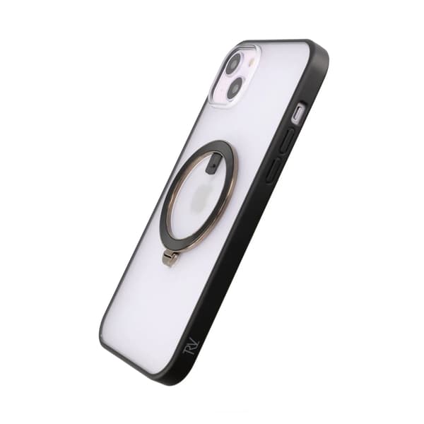 iPhone 14 Case with MagSafe Stand Rvelon - Black Svart