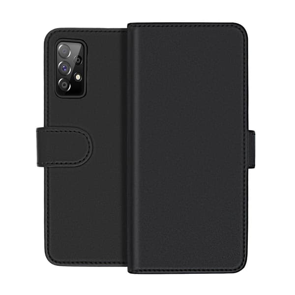 Samsung A52 Wallet Case Magnet Rvelon - Black Svart