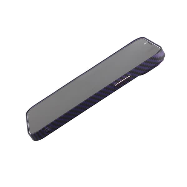 Carbon Fiber Case iPhone 14 Plus - Purple Lila