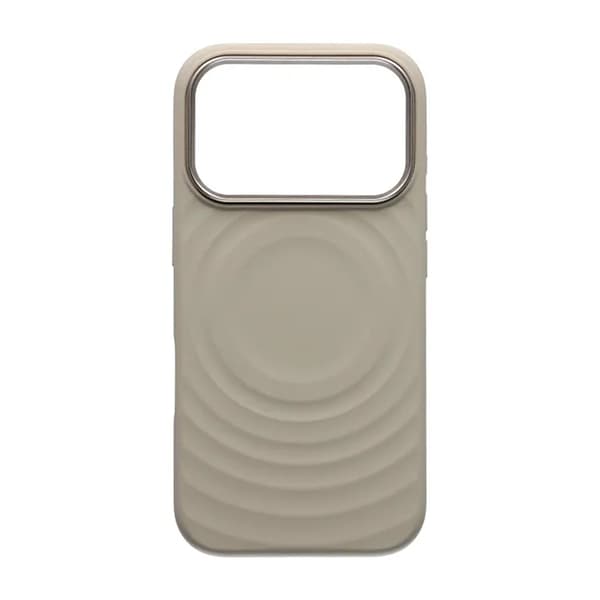 Mobile Case Silicone with Magsafe for iPhone 17 Pro - Beige Beige