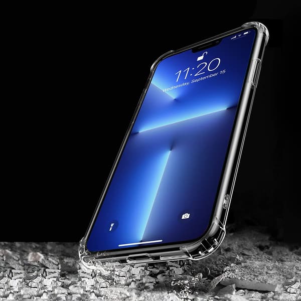 iPhone 13 Pro Max Case Shockproof Rvelon - Transparent Transparent