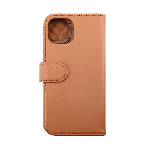 iPhone 14 Plus Plånboksfodral Magnet Rvelon - Brun Brun