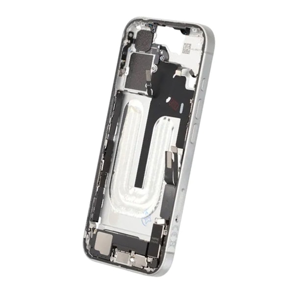 Mittenram med smådelar för iPhone 16 - Vit OEM Vit